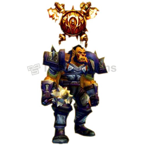 World of Warcraft T-shirts Iron On Transfers N4825